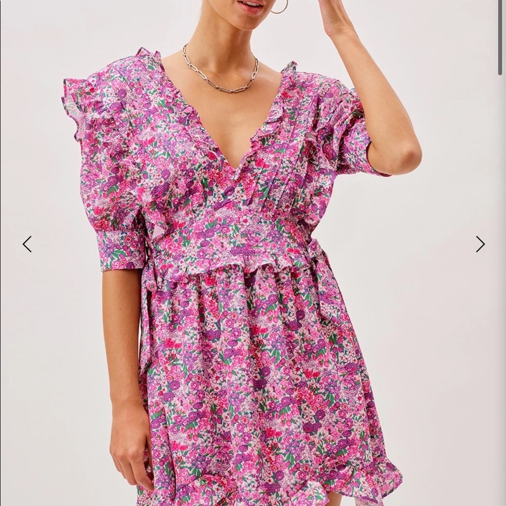 For Love & Lemons Katrina mini floral dress - NWT!